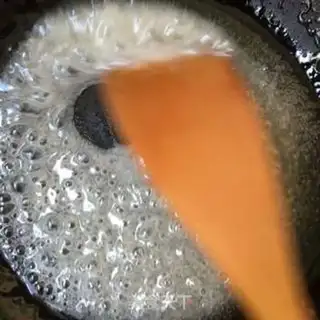 Make Sugar snowball step 4