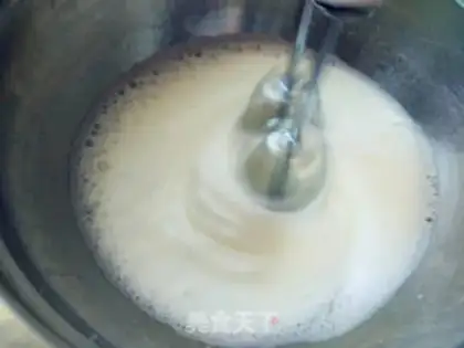 Make White chocolate mousse cake step 3