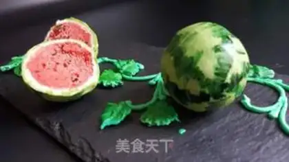 Make Mini watermelon step 17