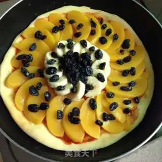 Make Peach banana pizza step 5