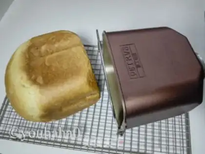 Make One-key European milk toast step 5