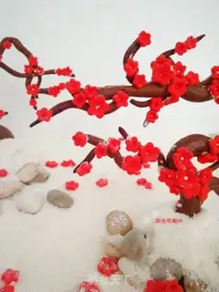 Make ♪ Stepping in the snow ♪ step 22