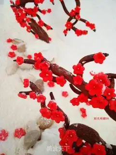 Make ♪ Stepping in the snow ♪ step 27