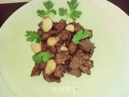 Make Black garlic beef step 0