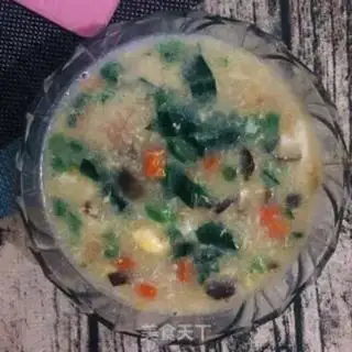 Make Homemade vegetable porridge step 5