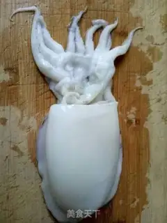 Make Flying ink fish step 1