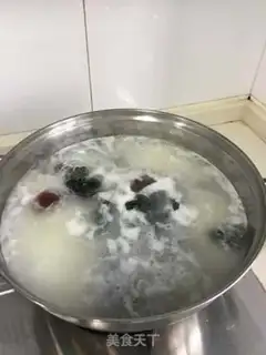 Make Skinny meat and vegetable congee step 4