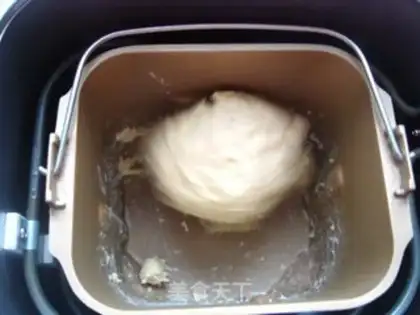 Make Snowman bread step 5