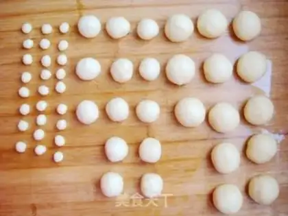 Make Snowman bread step 7
