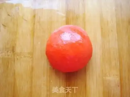 Make Snowman bread step 8