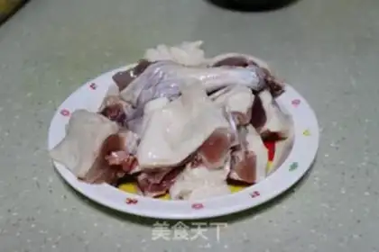 Make Pork soup step 1