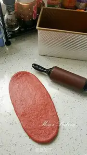 Make Red toast step 4