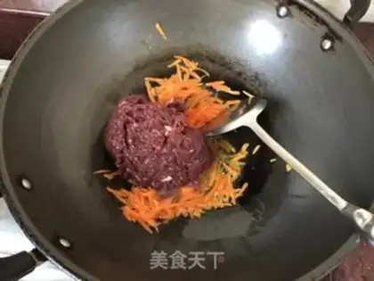 Make Gold pin mushroom beef step 5