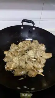 Make Potato pepper for chicken legs step 2