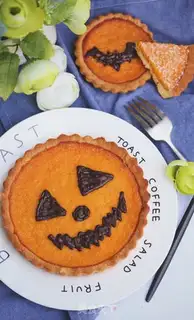 Make Pumpkin coconut pie step 11