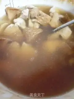 Make Frozen monkey mushrooms, skinny broth step 3