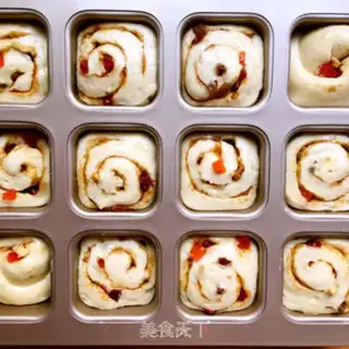 Make Red sugar rolls step 9
