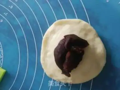 Make Flowers, bean bread step 5