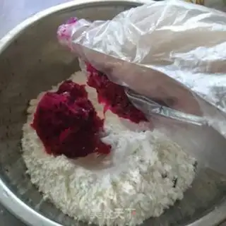 Make Red flamingo butterflies step 1