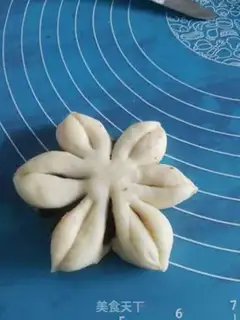 Make Flowers, bean bread step 7