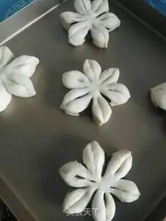 Make Flowers, bean bread step 8