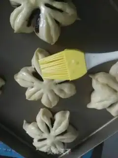 Make Flowers, bean bread step 9