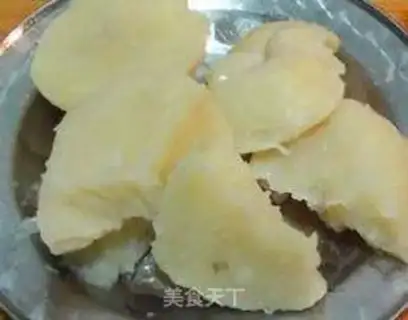 Make Mashed potato rose cake step 0