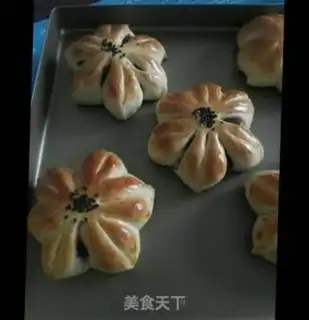 Make Flowers, bean bread step 11