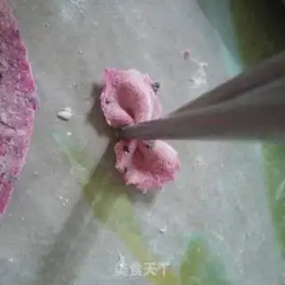 Make Red flamingo butterflies step 6