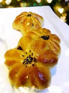 Make Flowers, bean bread step 12