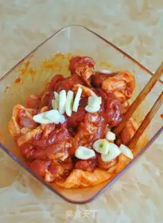 Make Korean roasted five flowers step 2
