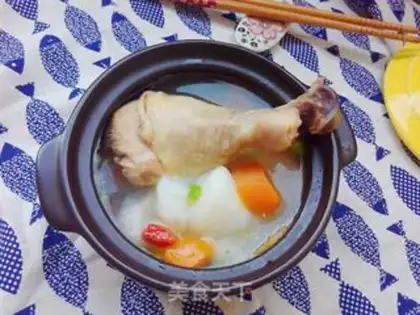 Make Chicken leg soup step 7