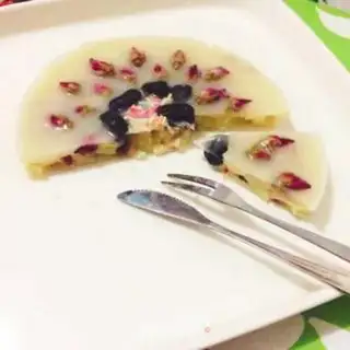 Make Mashed potato rose cake step 8