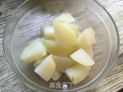 Make A field potato cheeseball step 1