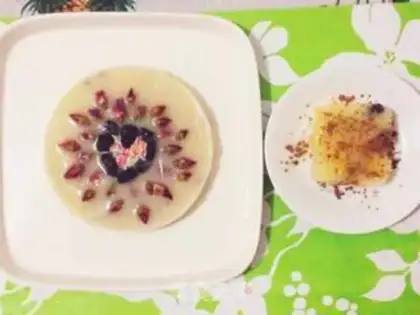 Make Mashed potato rose cake step 11
