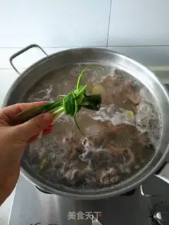 Make The goat soup step 3
