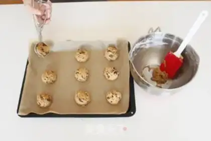 Make Chocolate soft cookies step 4