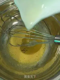Make A salad pine cake step 3