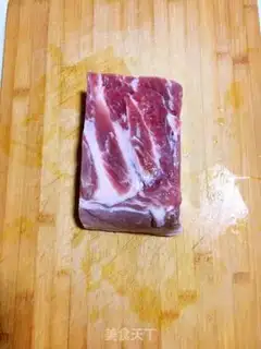 Make Skin and red meat step 0