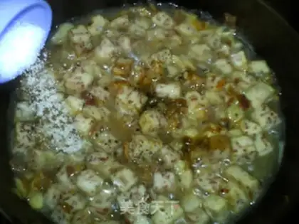 Make Fried potato cake step 12