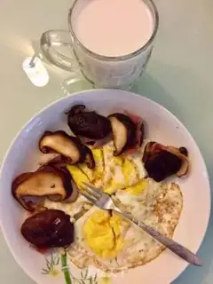 Make Mushroom bacon step 3