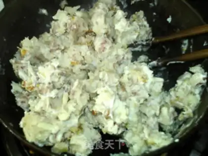 Make Fried potato cake step 14