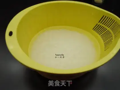 Make Crab rice step 1