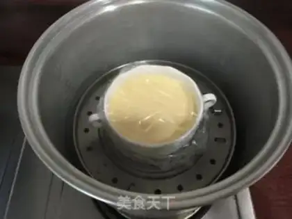 Make Milk steamed eggs step 6
