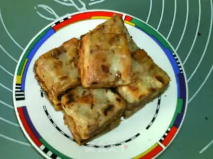 Make Fried potato cake step 20