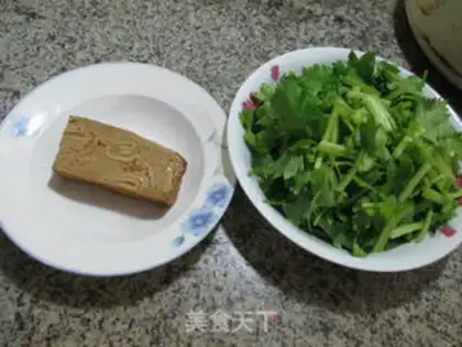 Make Celery cake step 0
