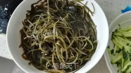 Make Garlic seaweed step 0