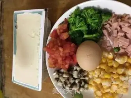 Make Vegetable egg glasses step 0
