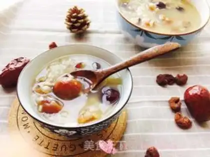 Make Red-tree congee step 4