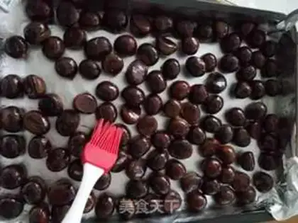 Make Honey roasted chestnuts step 3